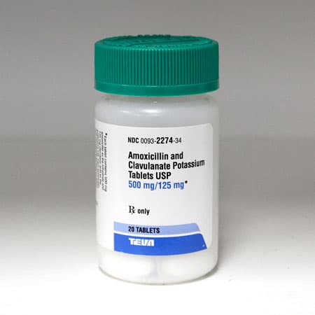 Thuốc Amoxicillin - clavulanate